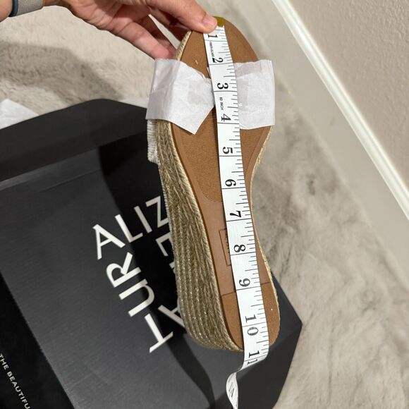 NIB Naturalizer Espadrille Wedge Sandals Berlin Comfort Heel Bettina Boho Sz 12 - Picture 10 of 13